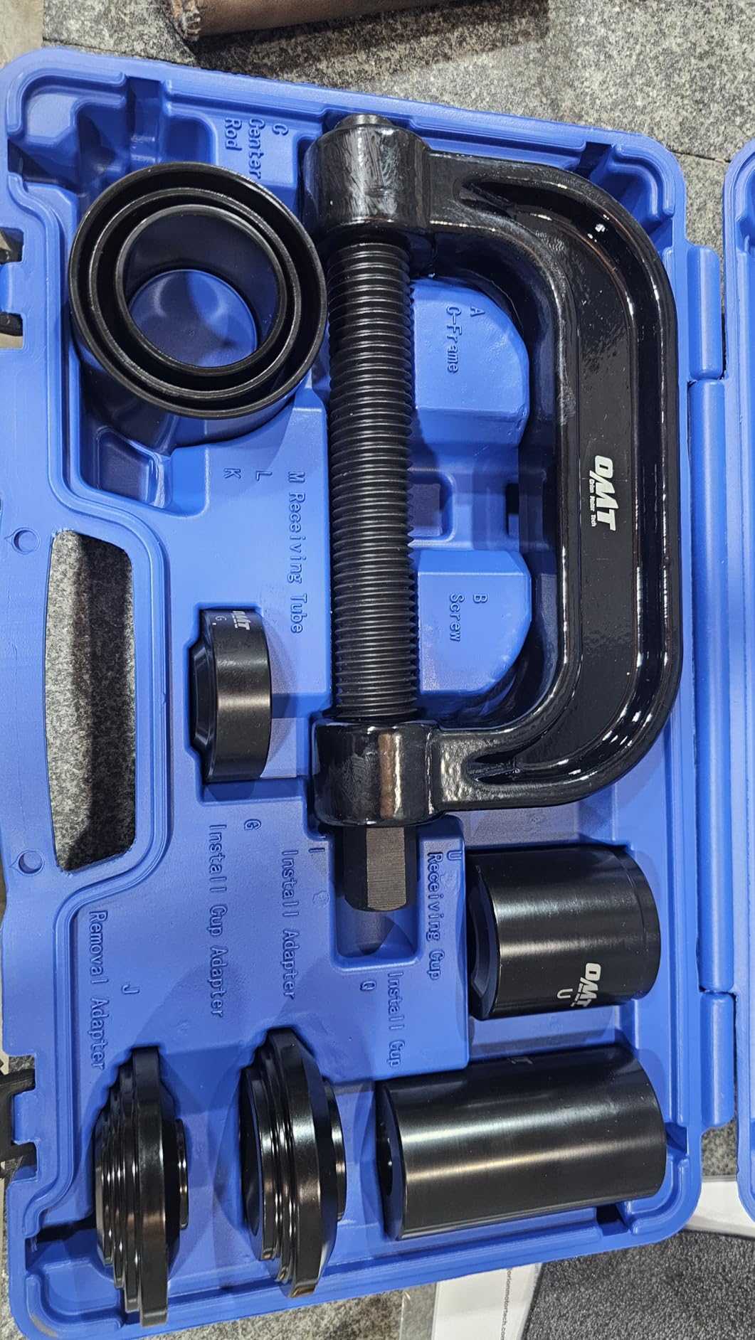 Orion Motor Tech Ball Joint Press Kit, Heavy Duty Ball Joint Removal Tool Kit with 4x4 Adapters, for Most 2WD and 4WD Cars and Light Trucks customer photo 2