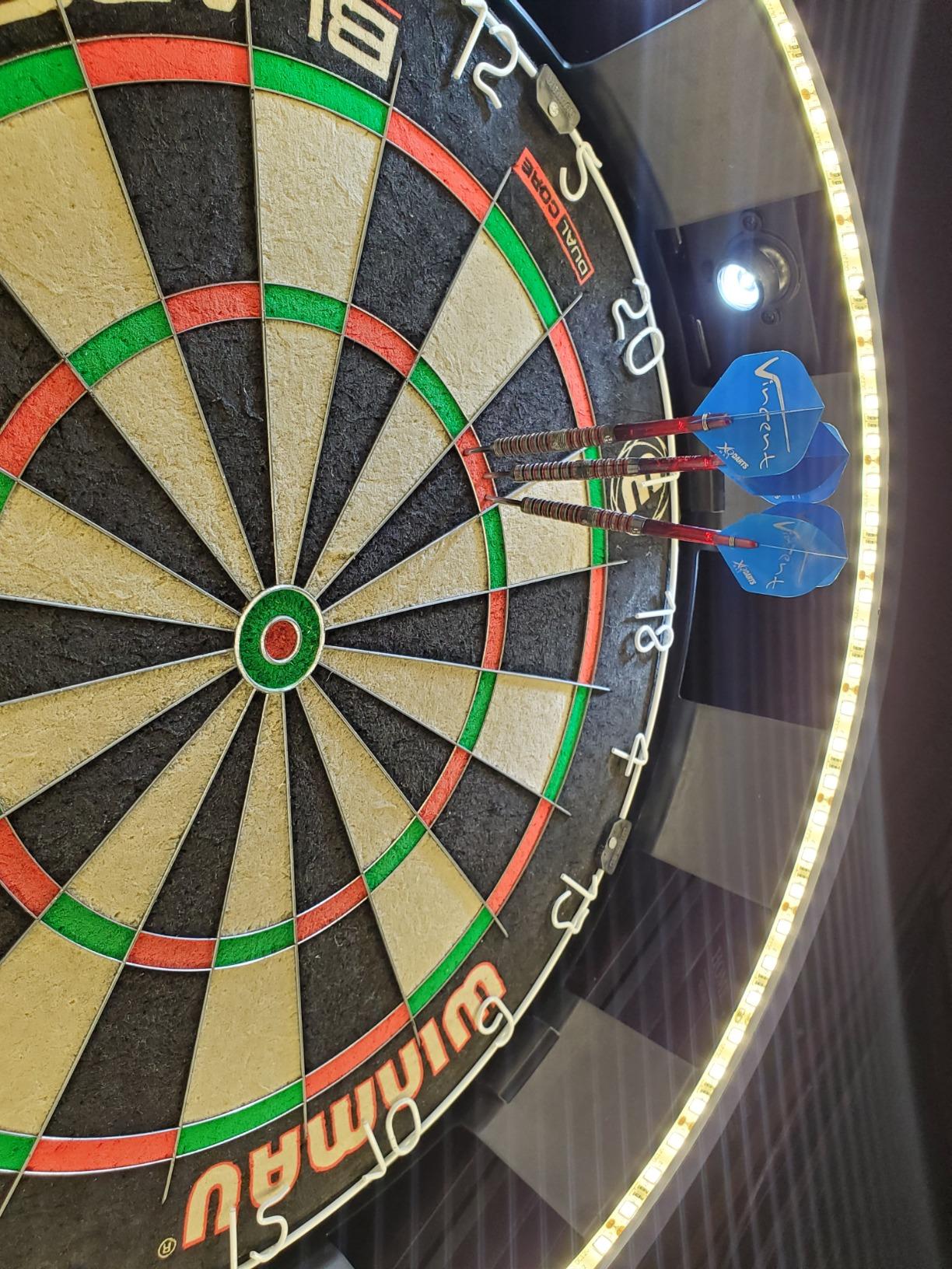 Viper by GLD Products Stadium Cabinet & Shot King Sisal/Bristle Dartboard Play-Ready Bundle customer photo 2