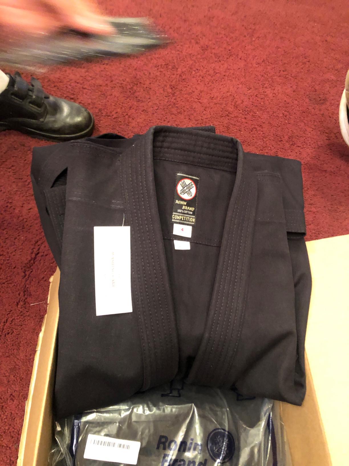 Ronin Brand Karate Gi - Super Heavy Weight 16oz Karate Uniform - Great for Training or Competition customer photo 2