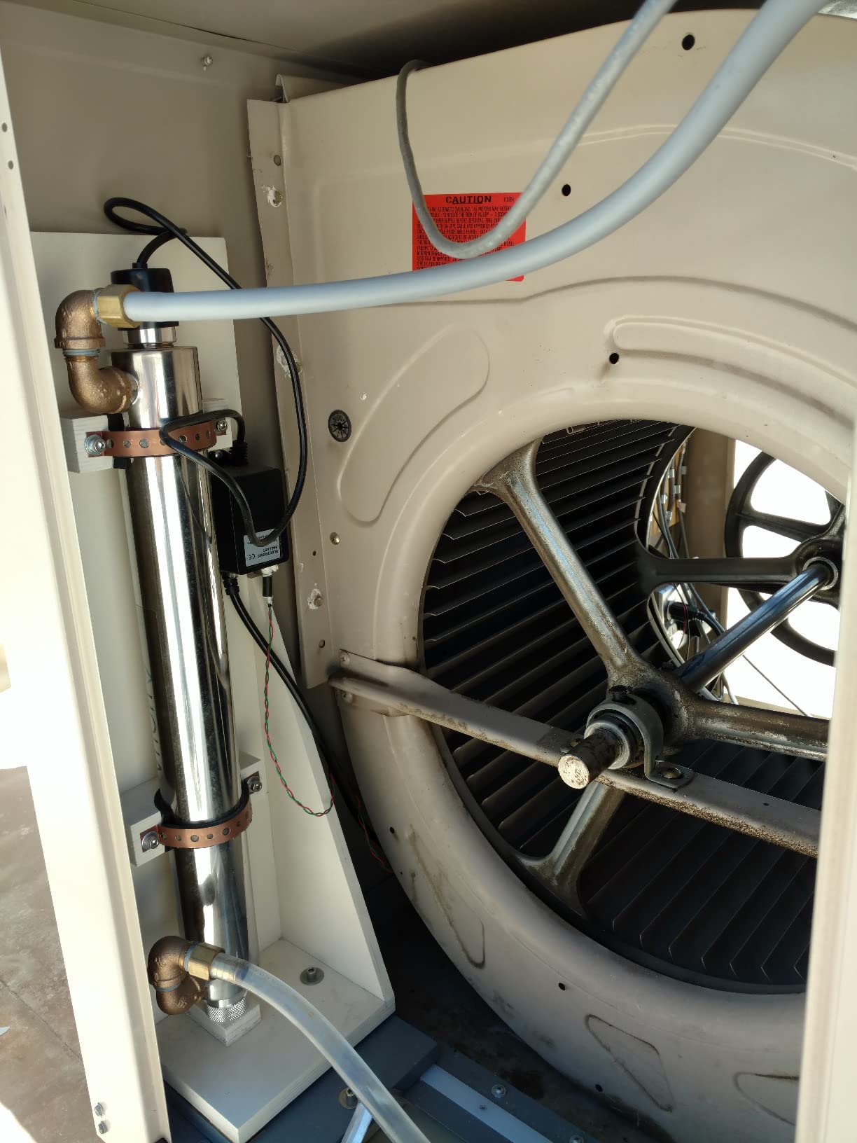 HQUA-OWS-6 Ultraviolet Water Purifier Filter for Kitchen Water Purification,6GPM 110V 25W Model HQUA-UV-6GPM + 1 Extra UV Tube customer photo 1