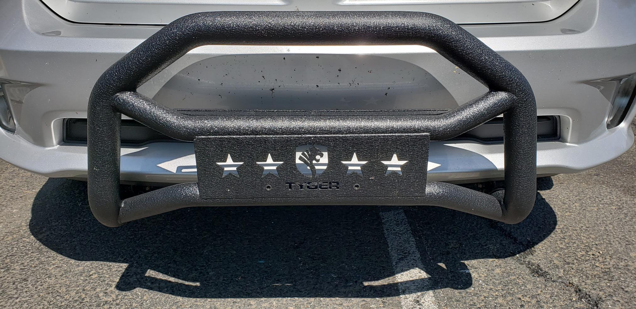 Tyger Auto TG-GD6D60068 Front Bumper Guard Compatible with 2009-2018 Ram 1500; 2019-2024 1500 Classic (Exclude Rebel & Warlock models.) | Textured Black | Light Mount | Bull Bar customer photo 2