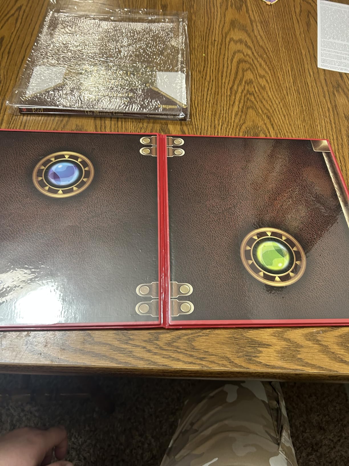 Stratagem The Master's Tome 4-Panel Customizable GM Screen with Free Inserts - Dry Erase, Dungeon & Game Master Accessory for Tabletop RPG Campaigns customer photo 2