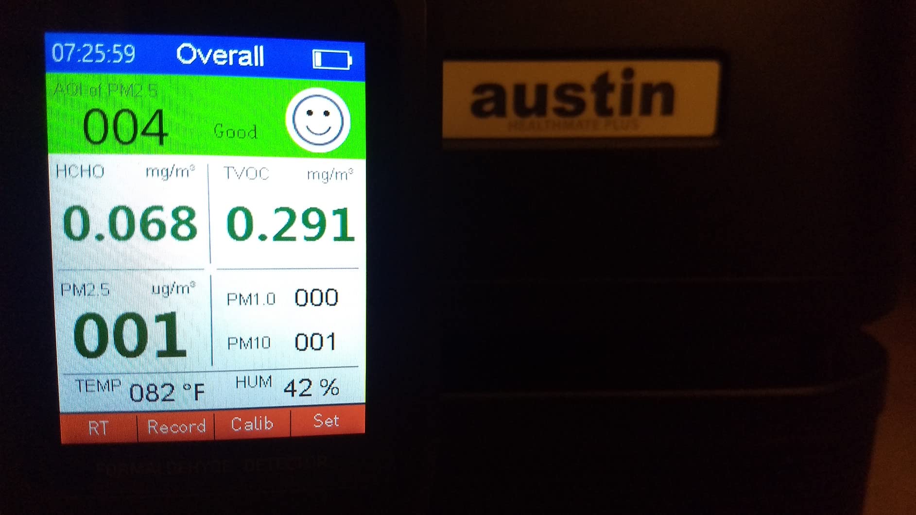 Austin Air HealthMate Plus Air Purifier, Black - Advanced 4-Stage Filtration Air Purifiers For Home with Activated Carbon & Zeolite - Ideal as Air Purifiers for Bedroom or any Large room, Model B450 customer photo 1