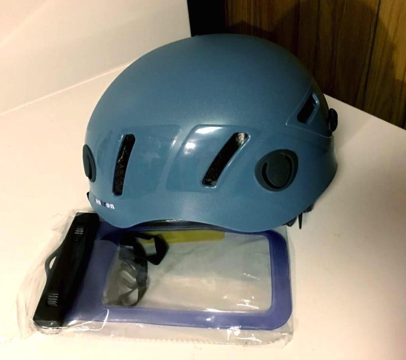 Tontron Adult Hiking Climbing Caving Work Helmet customer photo 2