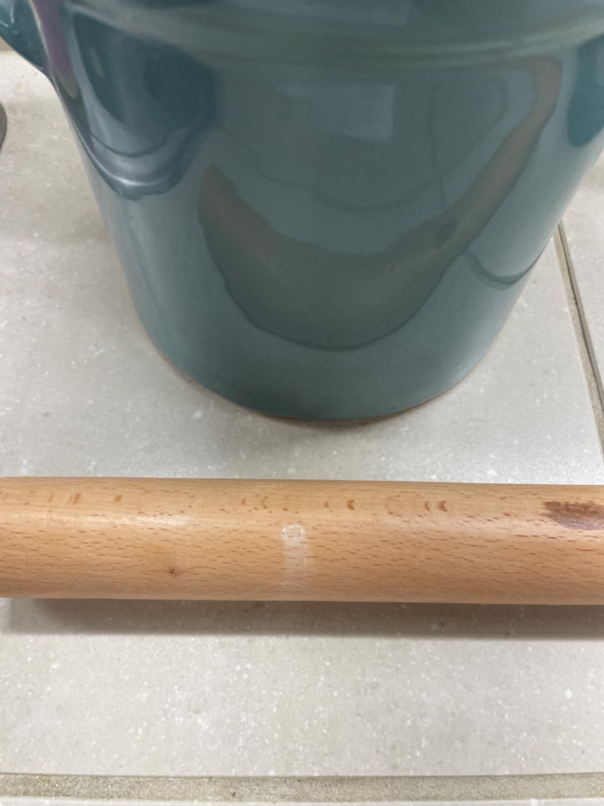 Humble House Fermentation Crock 1/2 Gallon Sauerkrock Sauerkraut Crock with Lid Weights & Pounder - Brown Ceramic Fermenting Crock Kit for Pickling Cabbage Kimchi Vegetables 2 Liter Fermentation Jar customer photo 1