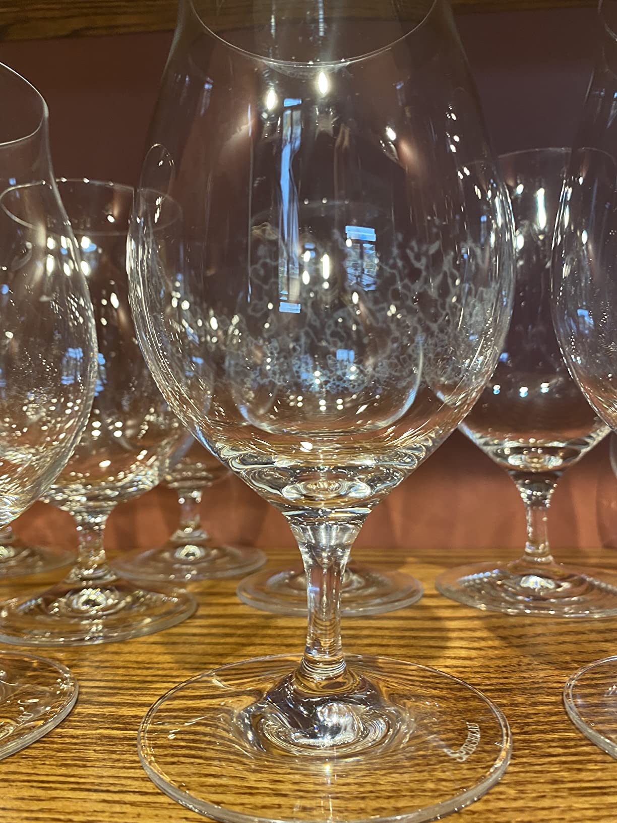 Spiegelau Barrel Aged Tulip Beer Glasses, Stylish Crystal Drinking Glasses for Craft Beers, Stouts, Belgian Ales, Sours, Cocktails, Gifts for Men, Bachelor Party, Elegant Glassware, 17.7 oz, Set of 2 customer photo 2