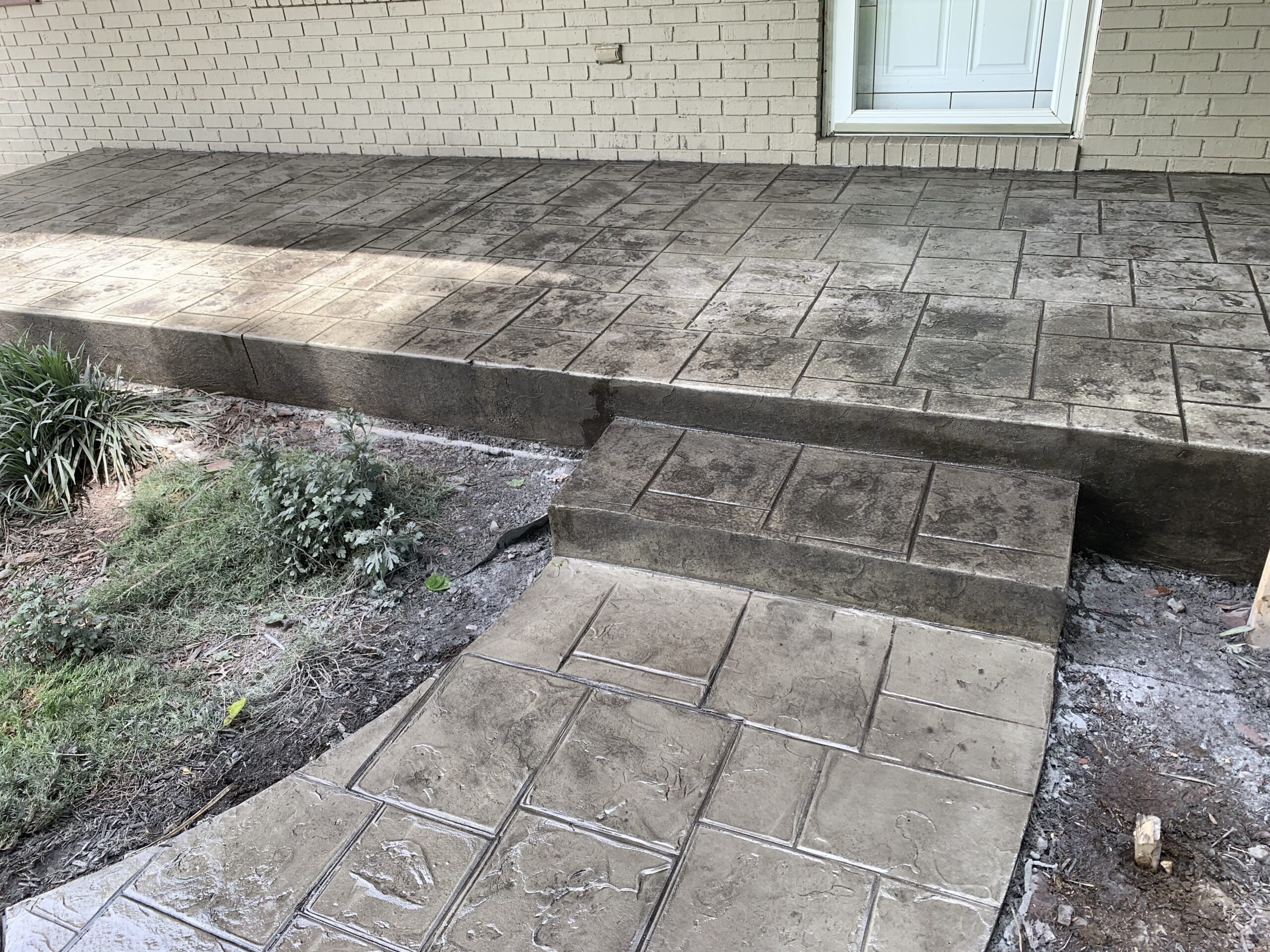 Ashlar Slate Stone Concrete Stamps Mats Set of 5 - Made in USA 24