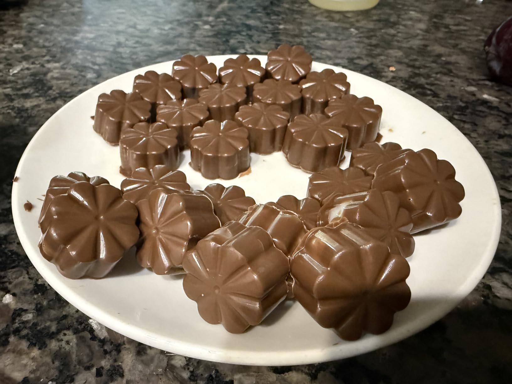 Chocolate Moulds Silicone - Set of 6 - Non-Stick & Food Grade Silicone Chocolate Mould for Jelly Candies, Truffles, Bath Melts & Candles - Free Recipes eBook - Gift-Ready for St.Valentine customer photo 2