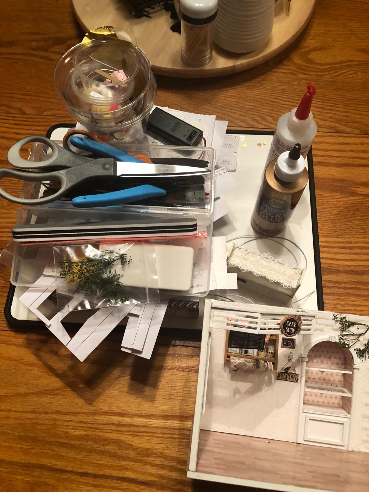 Professional 20 PCS Model Tools Kit Modeler Basic Tools Craft Set Hobby Building Tools Kit for Gundam Car Model Building Repairing and Fixing(I) customer photo 1