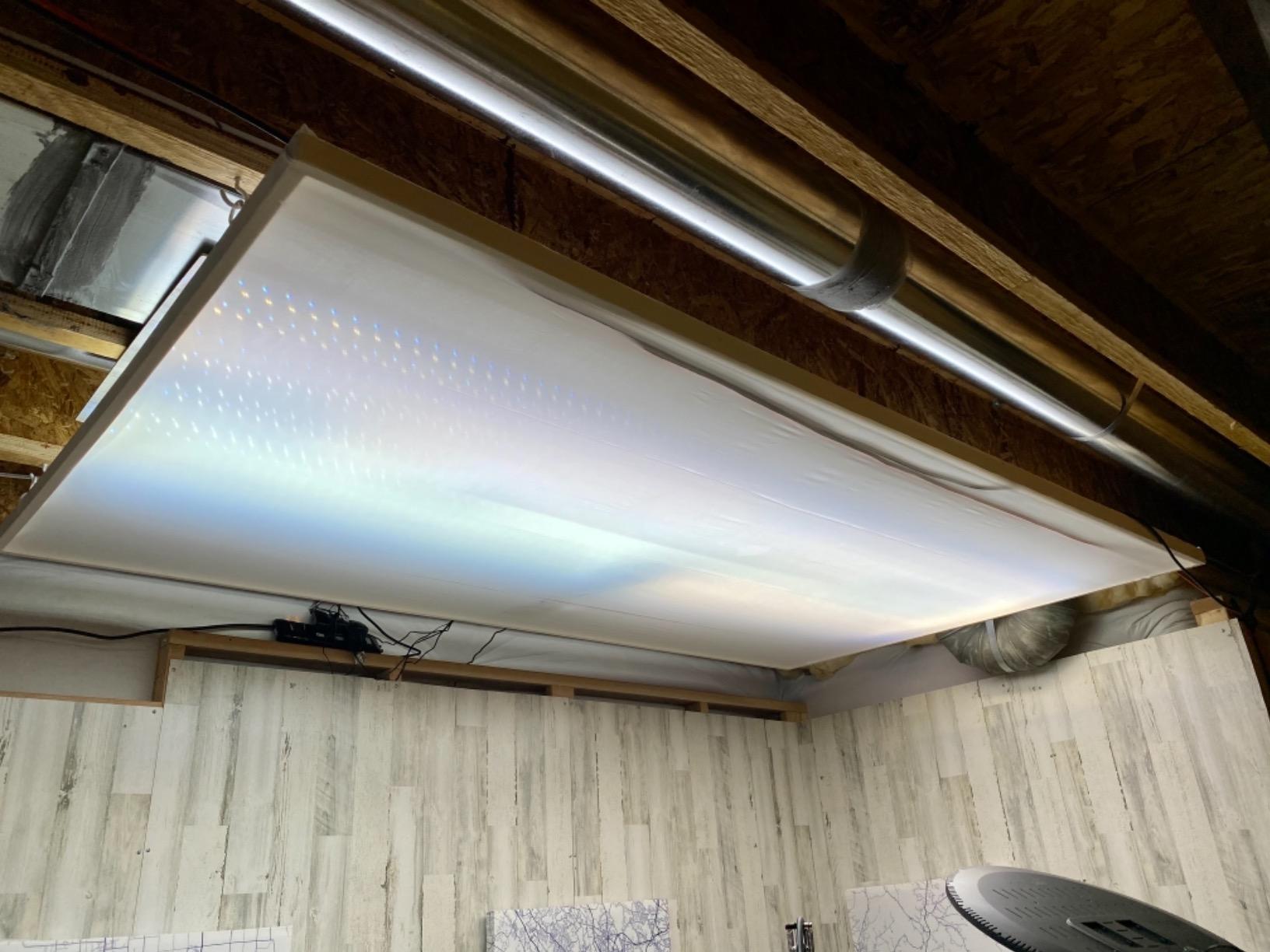 Neewer 20x5 feet/6x1.5 meters Polyester White Seamless Diffusion Fabric for Photography Softbox, Light Tent and DIY Lighting Modifier customer photo 2