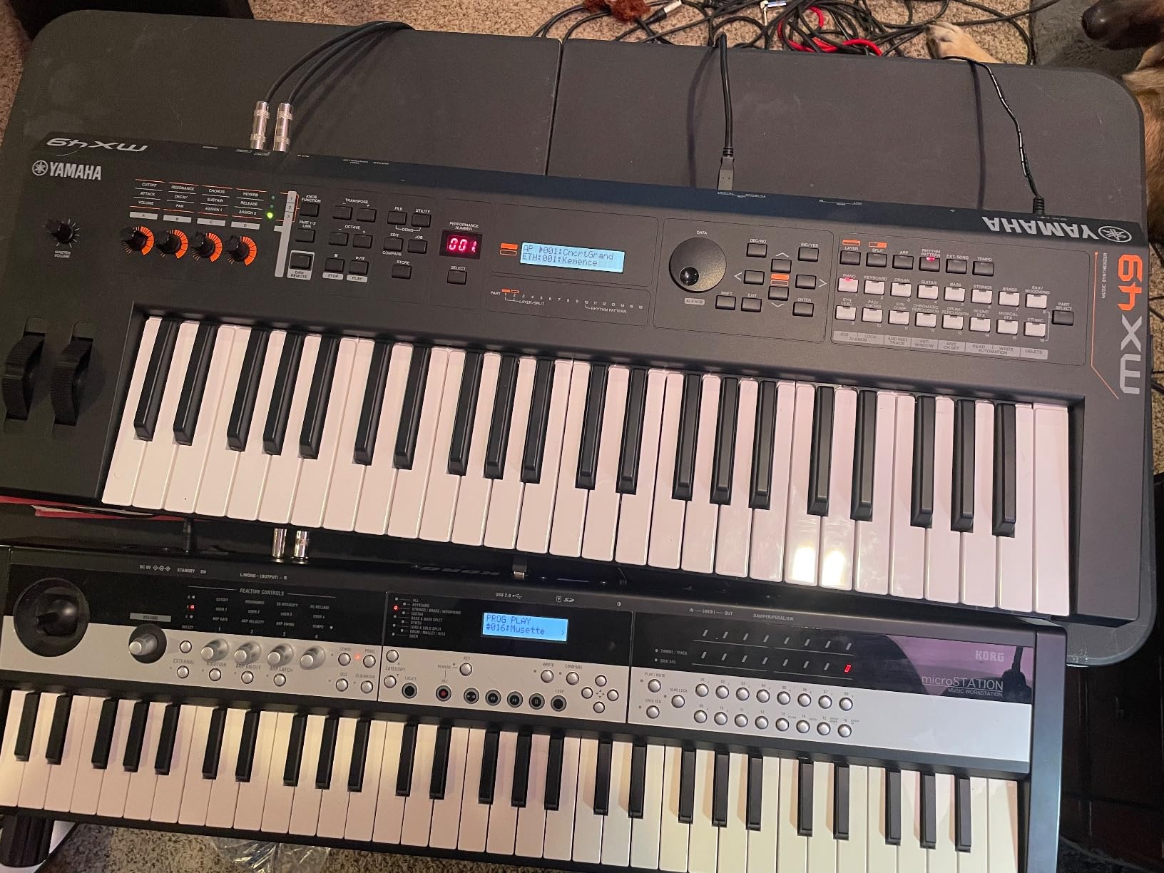 Yamaha MX88 88-Key Weighted Action Synthesizer, MX88BK customer photo 1