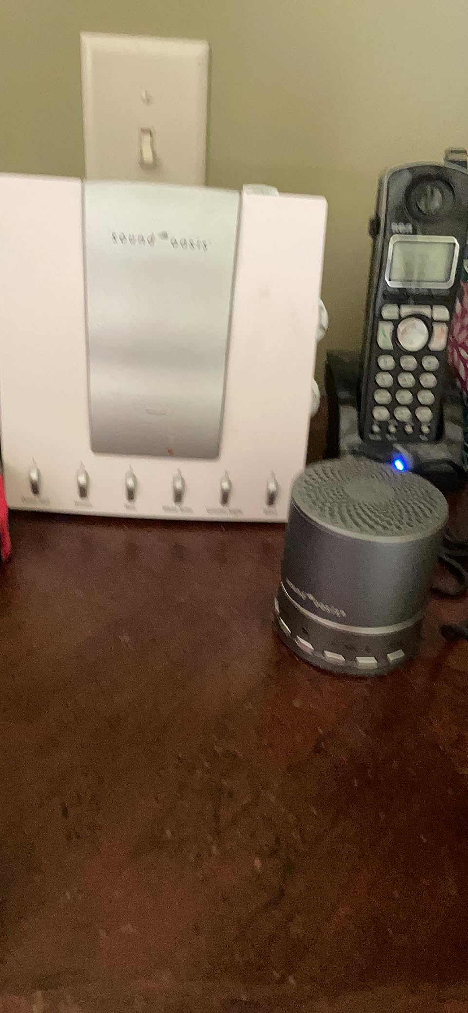 Sound Oasis Stereo Bluetooth Sound Machine for Sleep and Tinnitus Masking, 20 Non-Looping Soothing Sounds Plus Pink Noise, Hi-Fidelity Speakers, Portable Sound Therapy for Home, Baby, Office or Travel customer photo 1