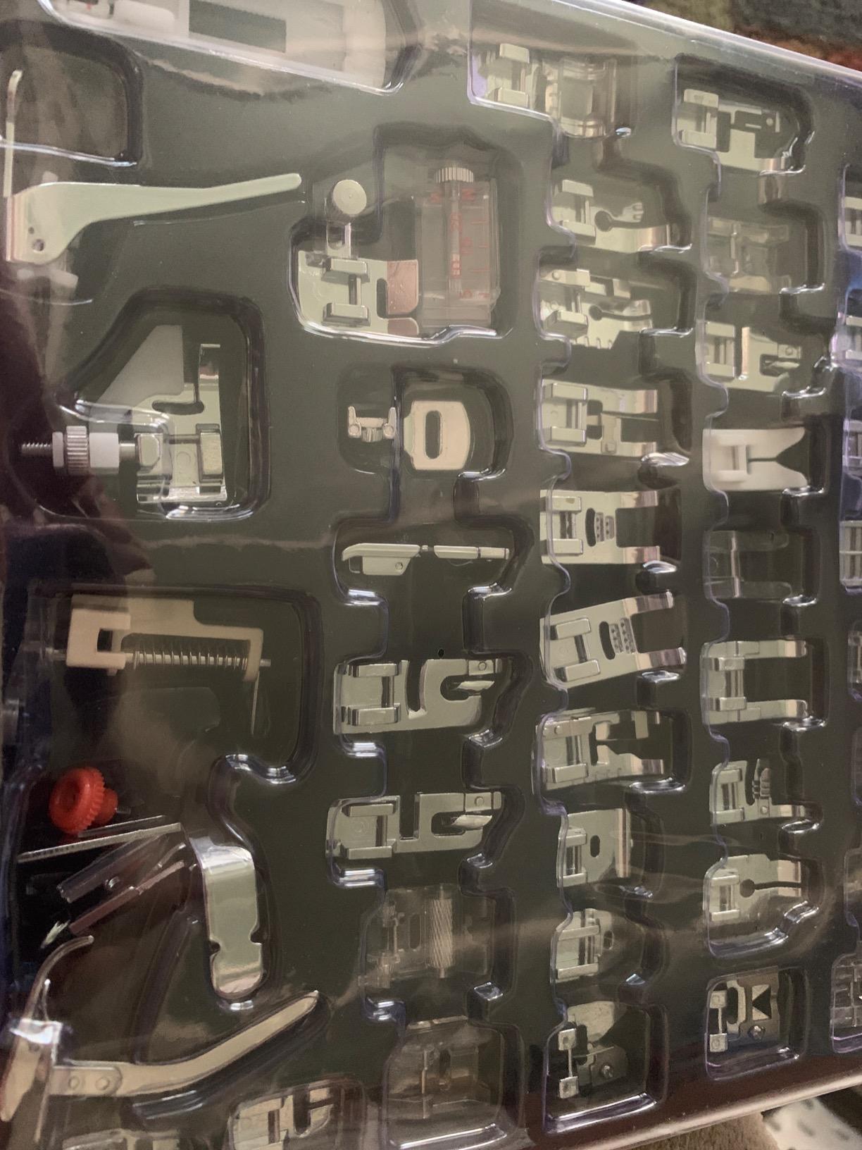 52 PCS Universal Low Shank Sewing Machine Presser Foot Set for Brother, Singer, Janome, Elna, Toyota, New Home, Simplicity, Kenmore customer photo 2