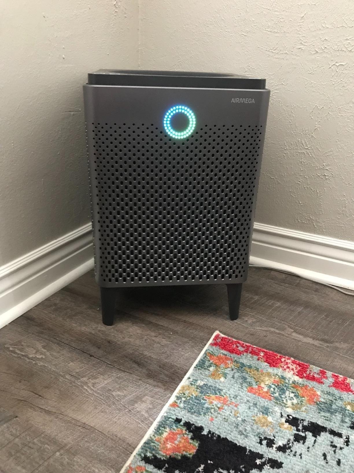 COWAY Air Purifier for Large Room Whole Home Up to 3,120ft², HEPA Filter for Smoke, Allergies, Pet Dander, Odor, App-Enabled, AQI, Smart Mode, Timer, 5yr Warranty, Airmega 400S Graphite customer photo 2