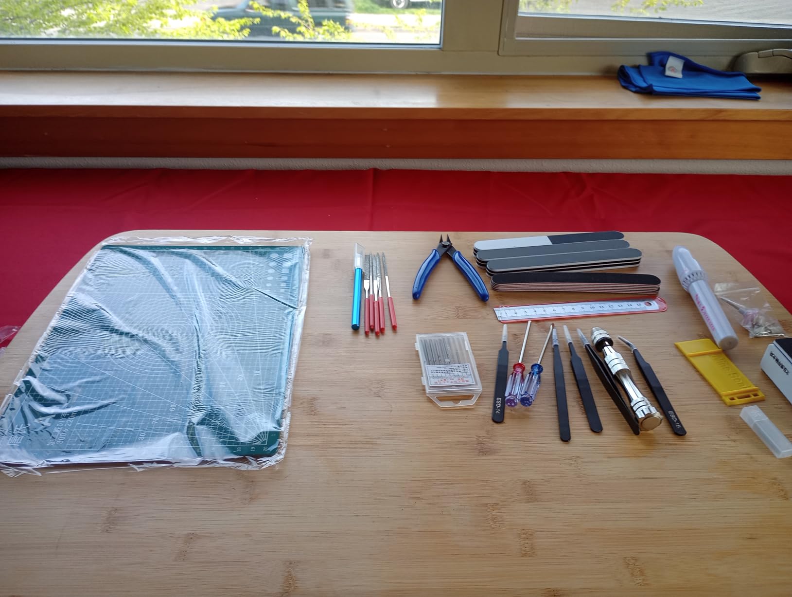 Professional 33 PCS Model Tools Kit Modeler Basic Tools Craft Set Hobby Building Tools Kit for Gundam Car Model Building Repairing and Fixing customer photo 1