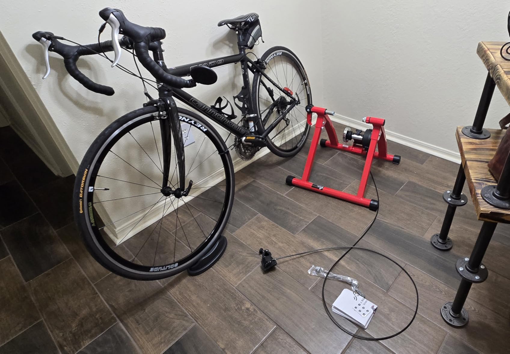 Sportneer Bike Trainer - Magnetic Stationary Bike Stand for 26-28