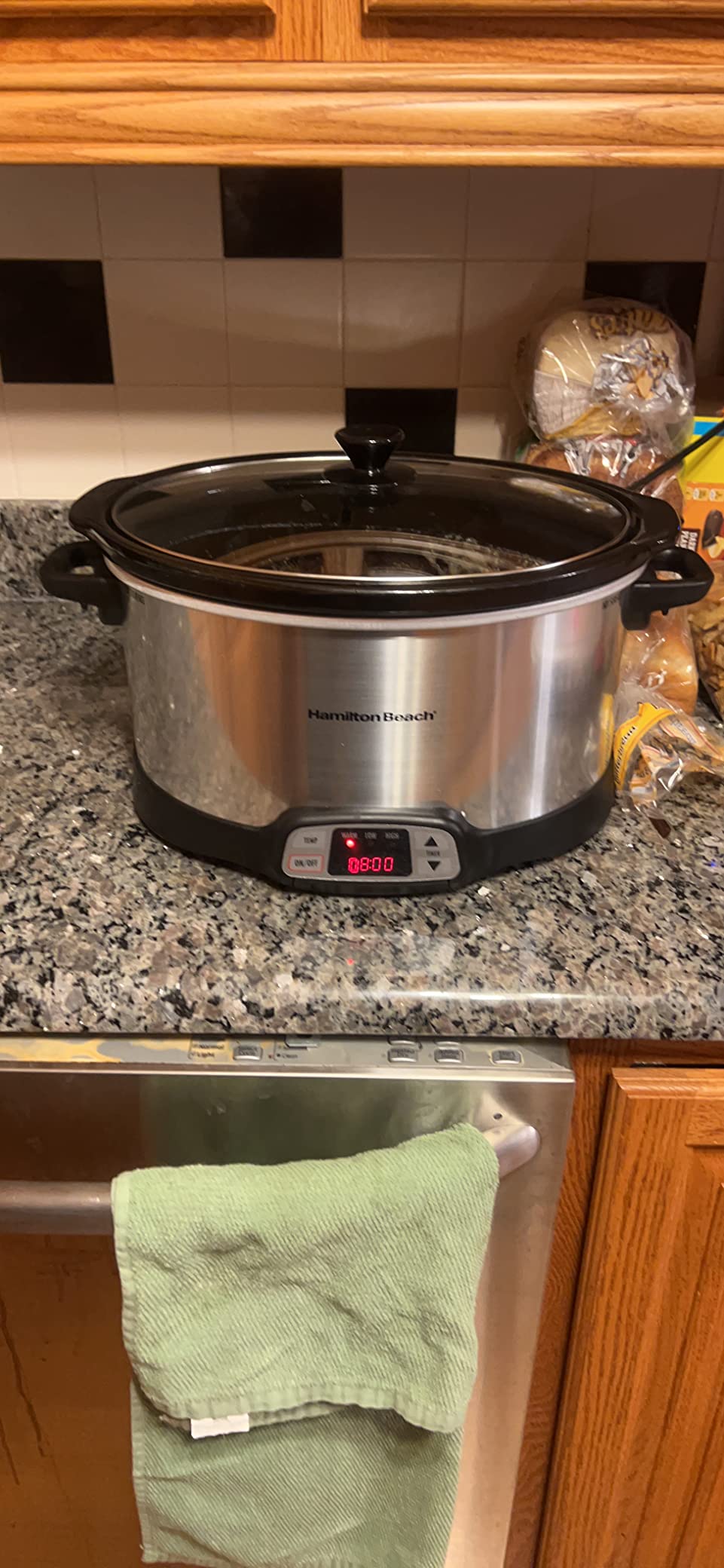 Crock-Pot 8 Quart Programmable Slow Cooker with Three Temperature Settings (33480) customer photo 1