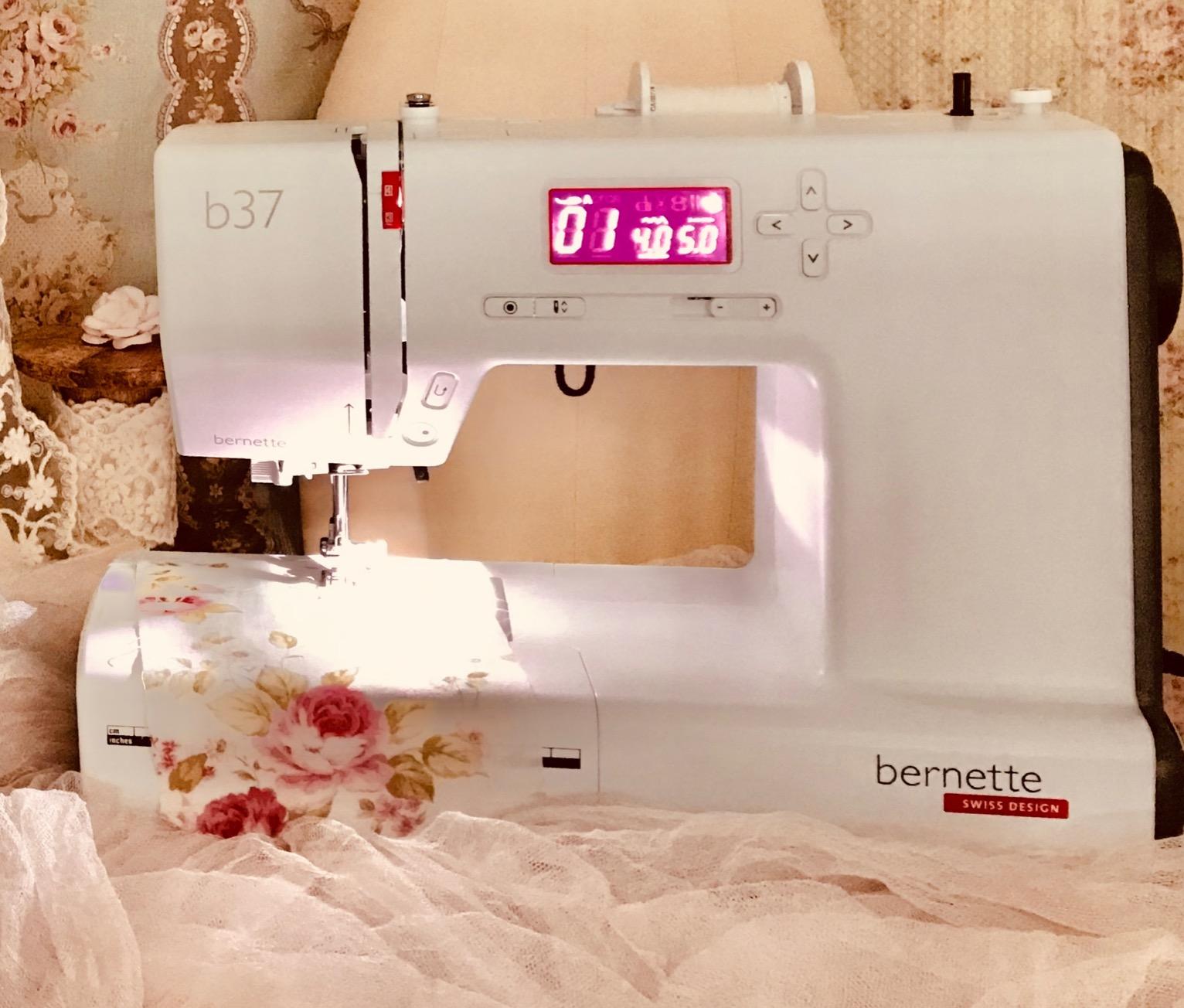 Bernette B37 Computerized Sewing Machine with LCD Display | Advanced Sewing & Quilting | 50 Stitches, One-Step Buttonhole, Automatic Needle Threader, Free Arm, LED Light |Adjustable Stitches customer photo 2