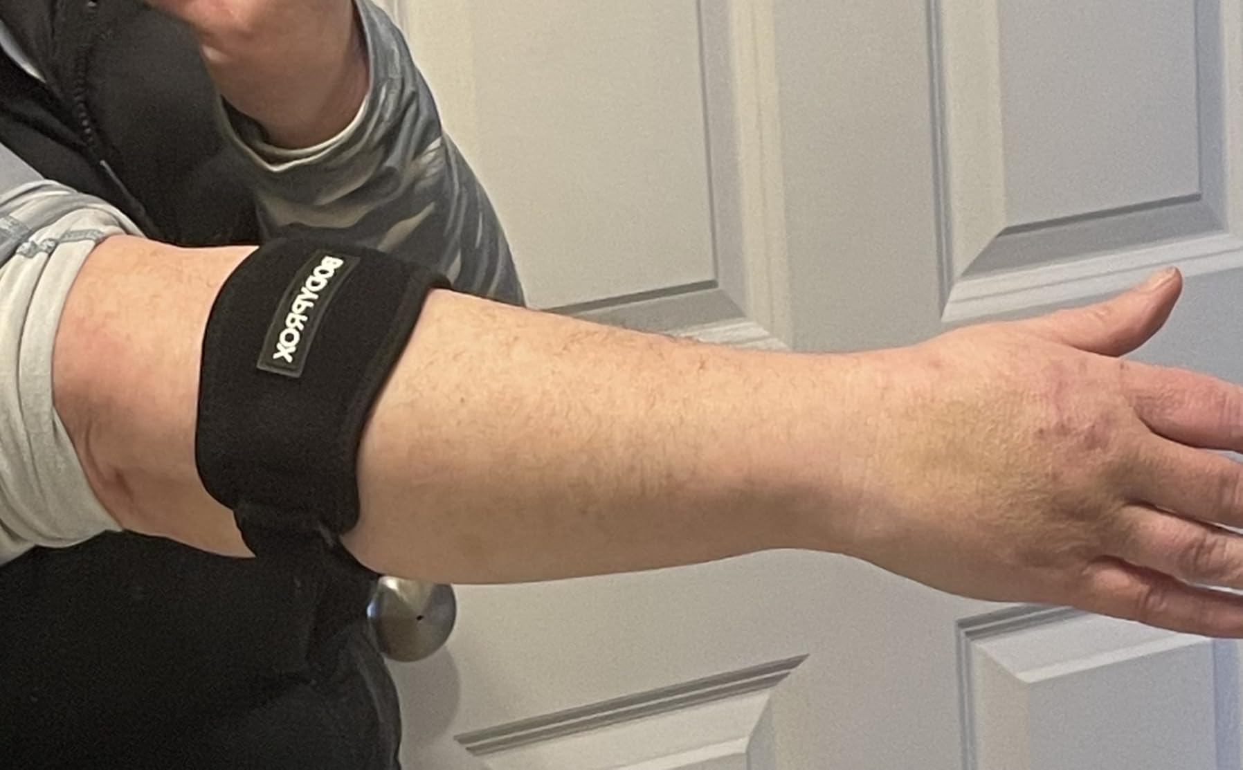 Bodyprox Elbow Brace 2 Pack for Tennis & Golfer's Elbow Pain Relief customer photo 2