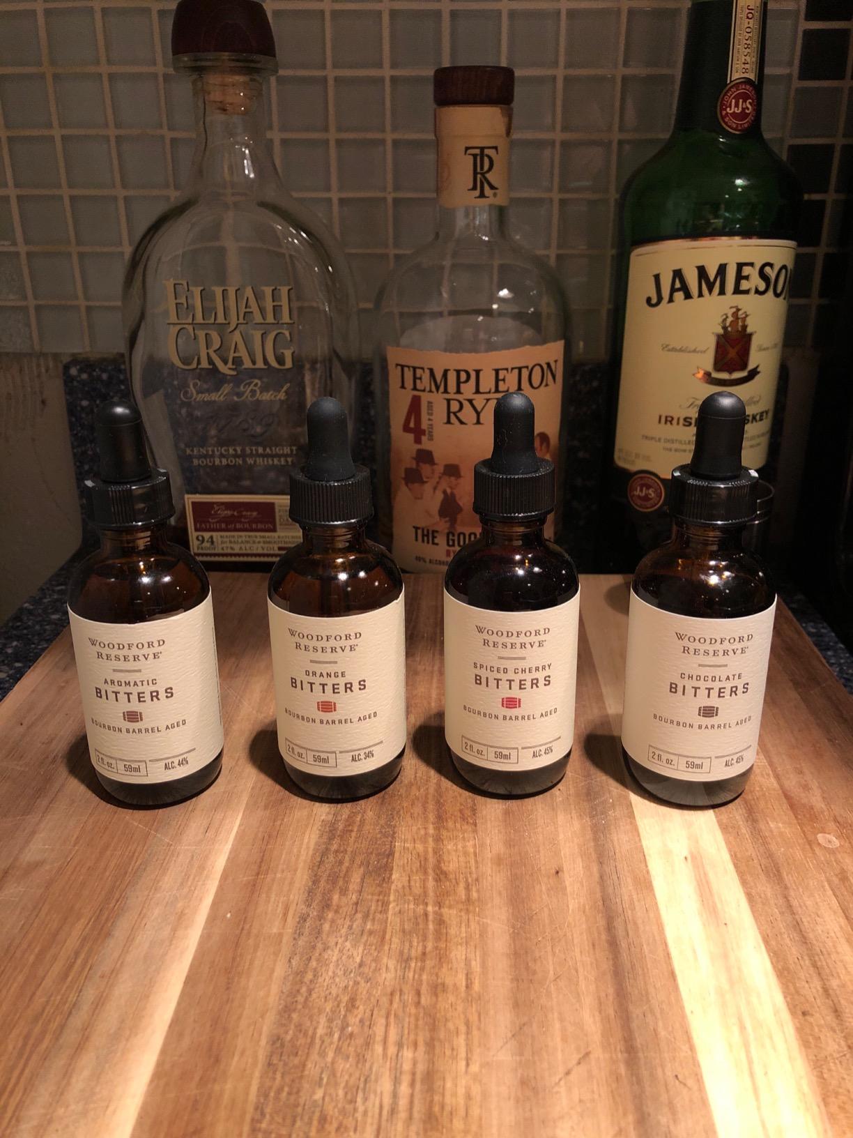 Woodford Reserve Bourbon Bitters Bundle: Aromatic, Spiced Cherry, Orange, and Chocolate Cocktail Bitters - 2 oz Each customer photo 2