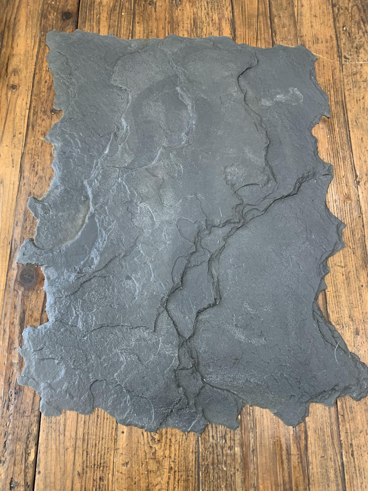 Heavy Slate Tru Tex Vertical Skin by Walttools | Stone Texture Concrete Stamp Mat for Vertical Concrete customer photo 1