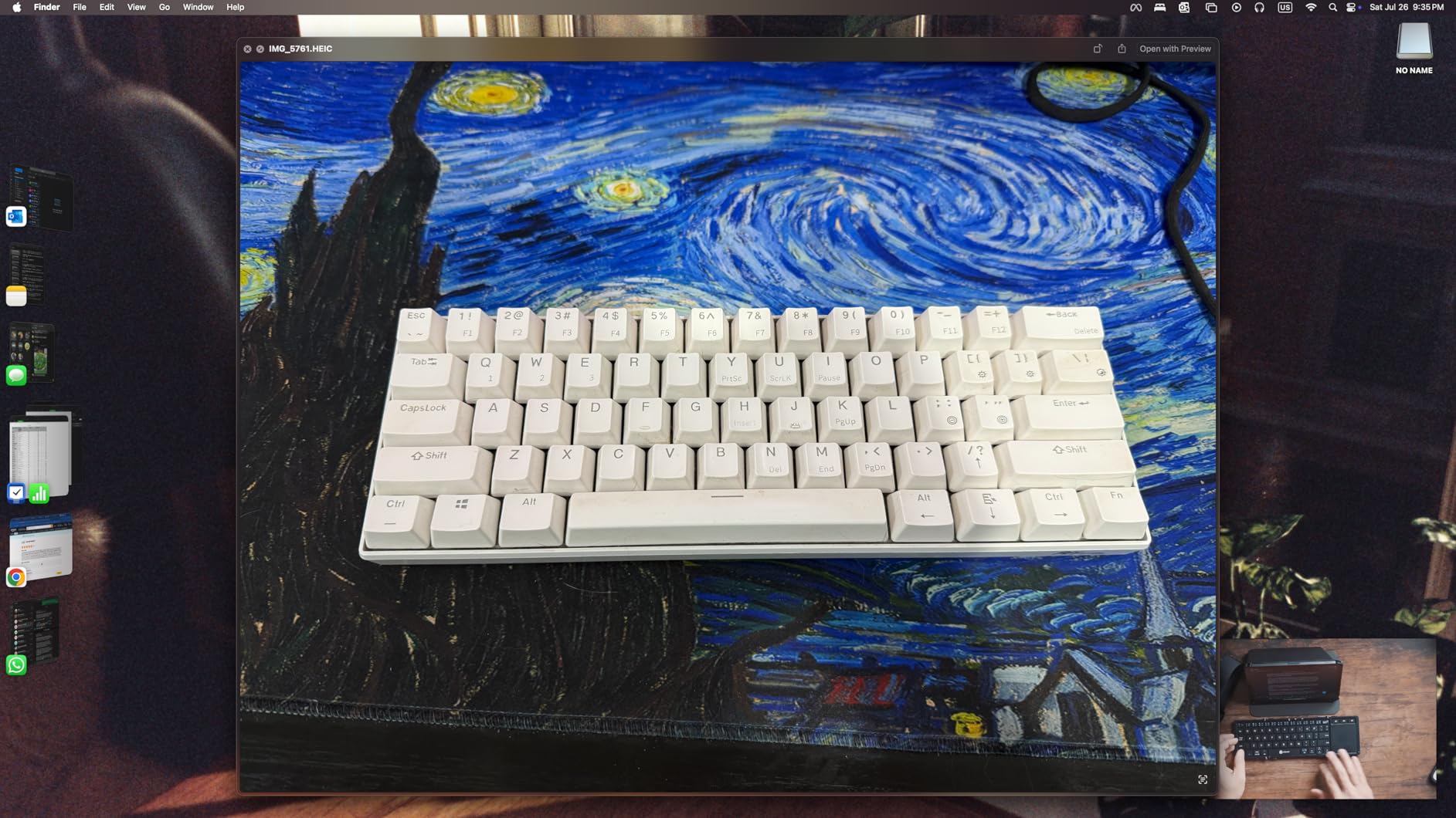 RK ROYAL KLUDGE RK61 Wireless 60% Triple Mode BT5.0/2.4G/USB-C Mechanical Keyboard, 61 Keys Wireless Mechanical Keyboard, Compact Gaming Keyboard with Software (Hot Swappable Blue Switch, Black) customer photo 1