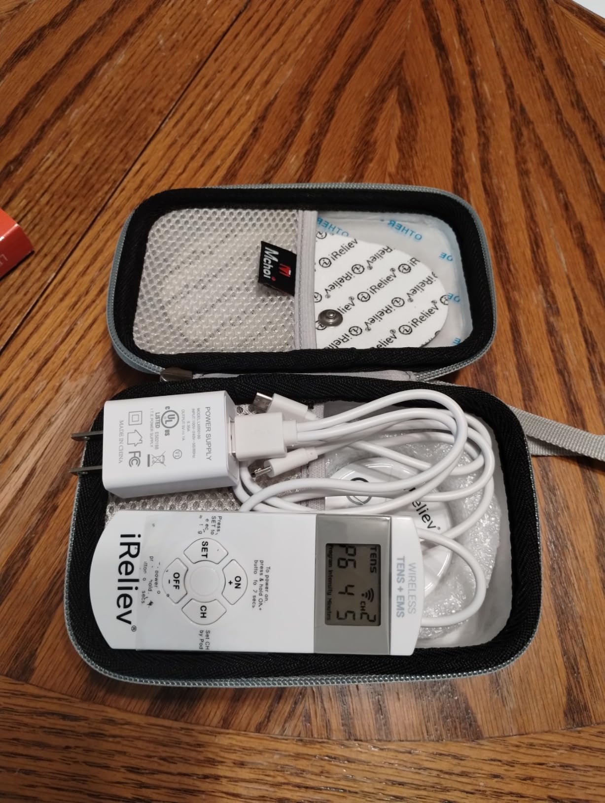 iReliev Wireless TENS + EMS Therapeutic Wearable System Wireless TENS Unit + Muscle Stimulator Combination for Pain Relief, Arthritis, Muscle Conditioning, Muscle Strength customer photo 2