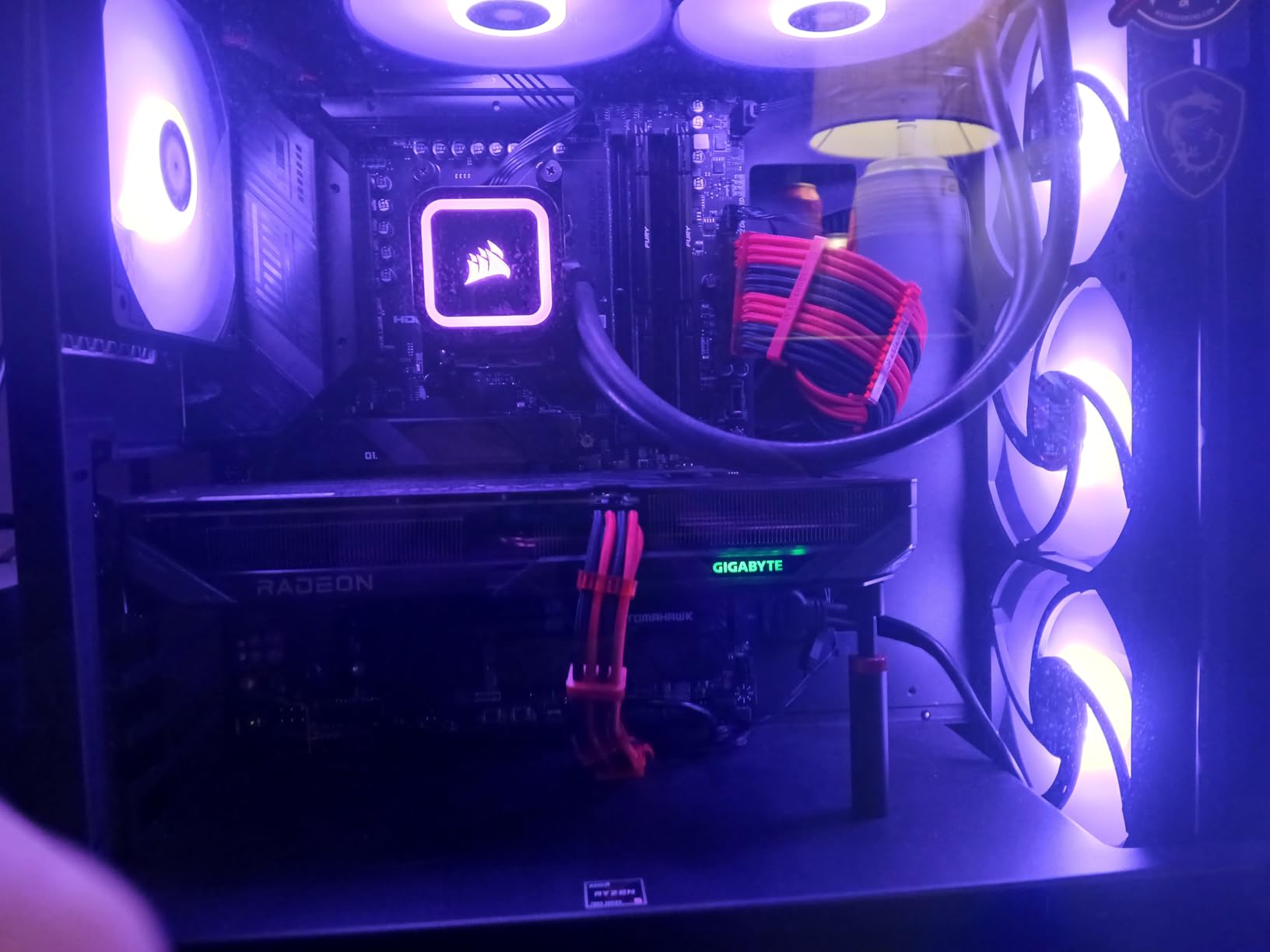 ASIAHORSE 16AWG PSU Cable Extension Power Cords, Customized Power Supply Mod Sleeve Extension Cable, ATX/EPS/8-pin PCI-E/6-pin PCI-E for PSU Cable customer photo 1