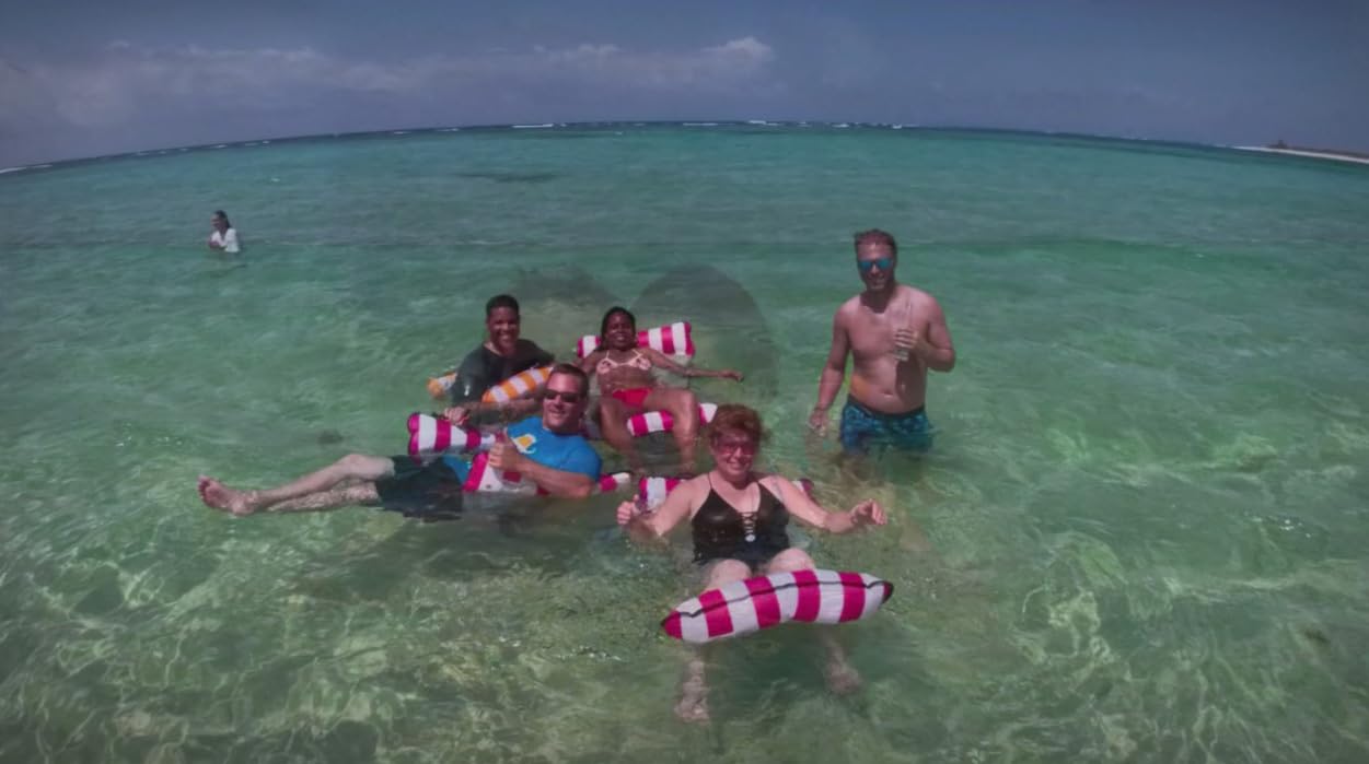 Aqua Original 4-in-1 Monterey Hammock Pool Float & Water Hammock - Multi-Purpose, Inflatable Pool Floats for Adults - Patented Thick, Non-Stick PVC Material - Navy customer photo 1