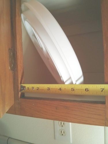 Copco 9 Inch Non Skid Pantry Cabinet Lazy Susan Turntable, Set of 2, Spinning Organizer for Kitchen, Countertop, or Bathroom, White and Gray customer photo 1