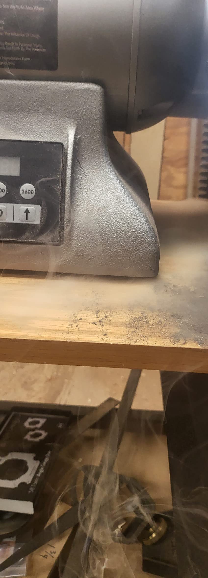 JET 8-Inch Industrial Bench Grinder, Variable Speed, 1 HP, 115/230V 1Ph (IBG-8VS) customer photo 1