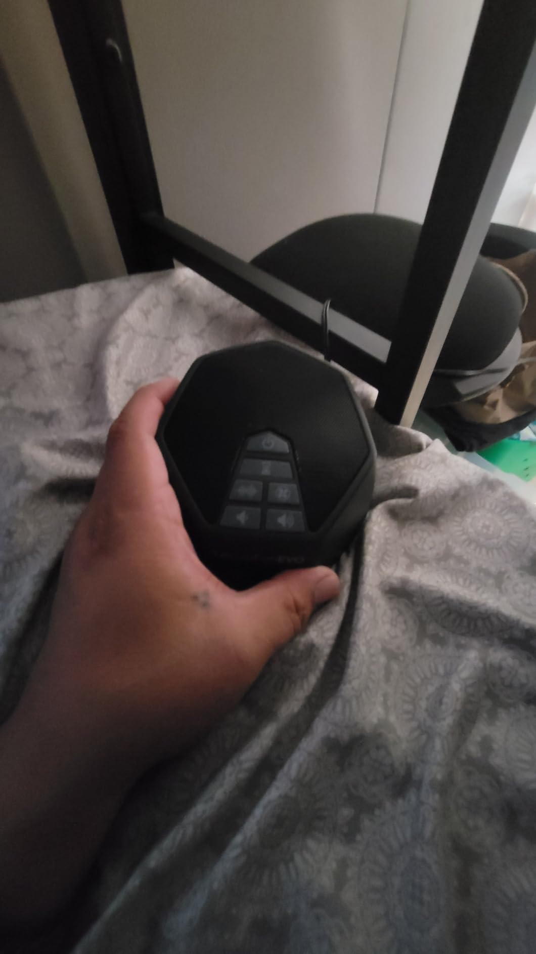 Adaptive Sound Technologies LectroFan EVO White Noise Machine - Compact Sleep Sound Machine for Bedroom, Travel, Study & More - 22 Non-Looping Fan, White & Ocean Noise Variations - Charcoal customer photo 1