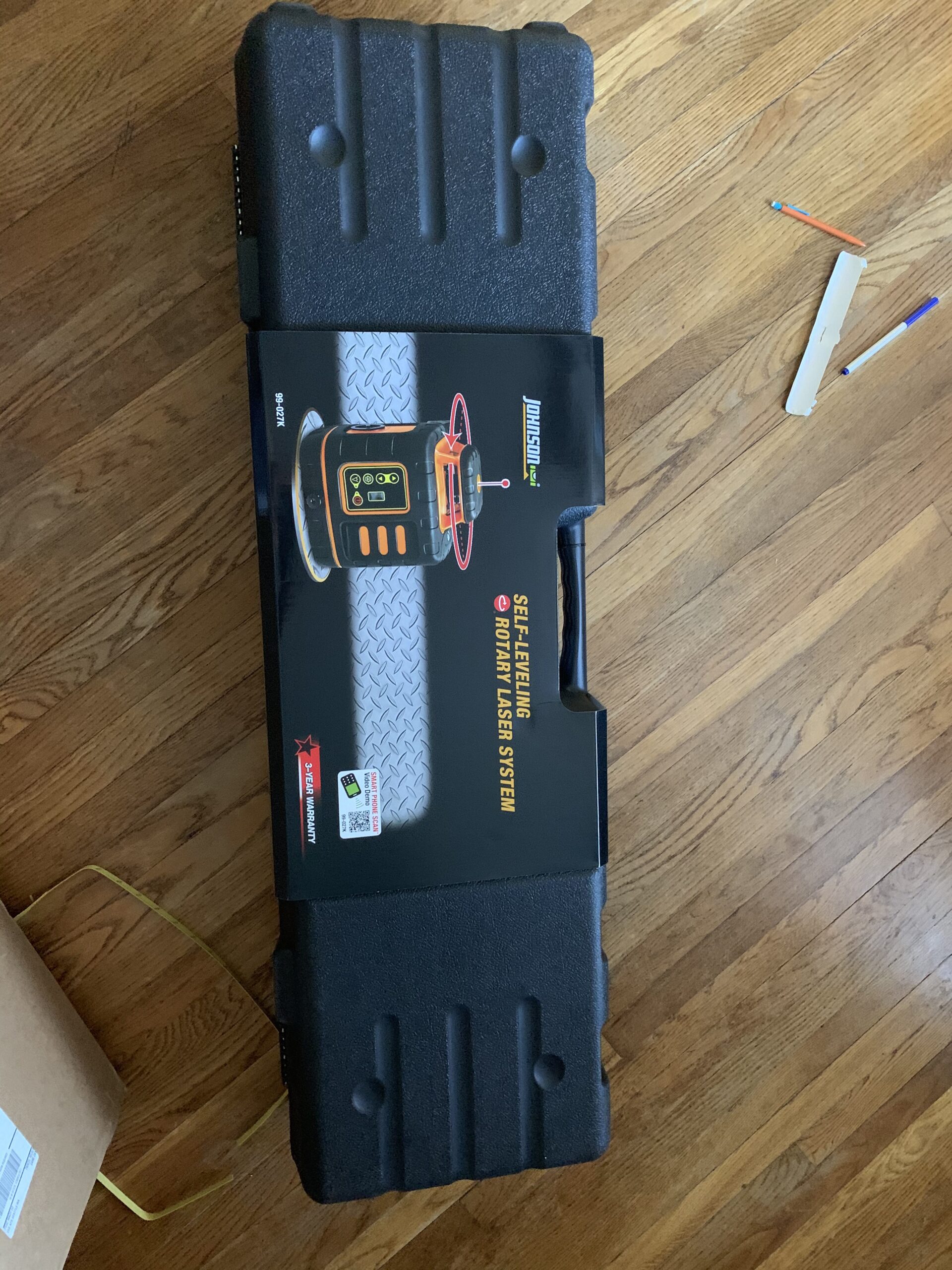 Johnson Level & Tool 99-027K Self-Leveling Rotary Laser System, 8.75