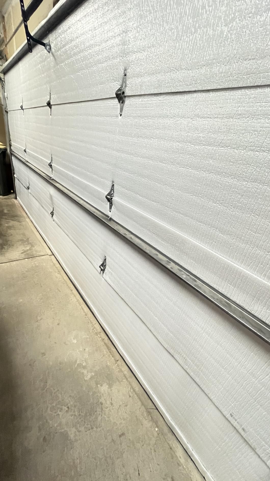 NASA TECH White Reflective Foam Core 2 Car Garage Door Insulation Kit 18FT (WIDE) x 8FT (HIGH) R Value 8.0 Made in USA customer photo 2