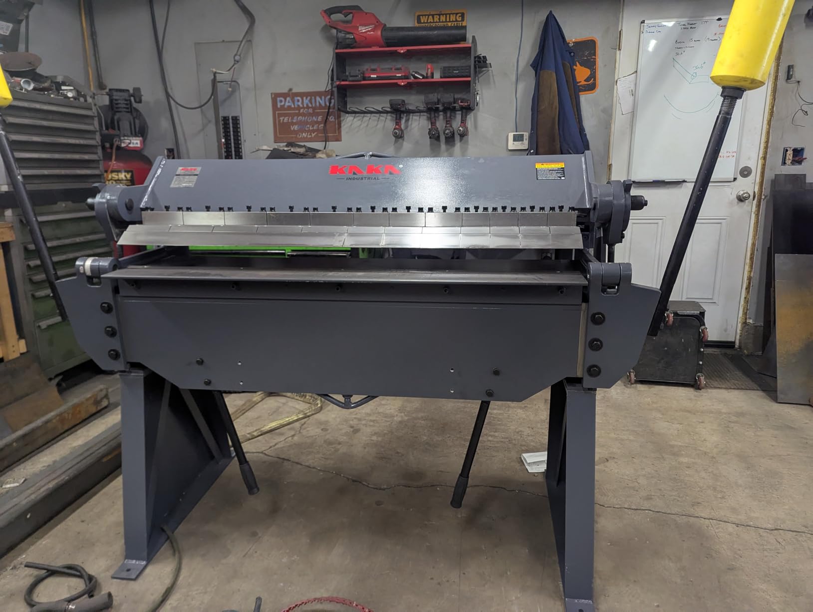 KAKA INDUSTRIAL 49-Inch Box and Pan Brake,12-Gauge (0.1