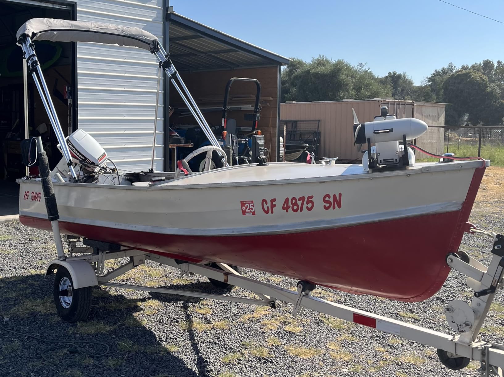 Leader Accessories 10 Colors 3 Bow 4 Bow Bimini Top Cover for Boat Includes 4 Straps 2 Rear Support Poles Mounting Hardwares Storage Boot with 1