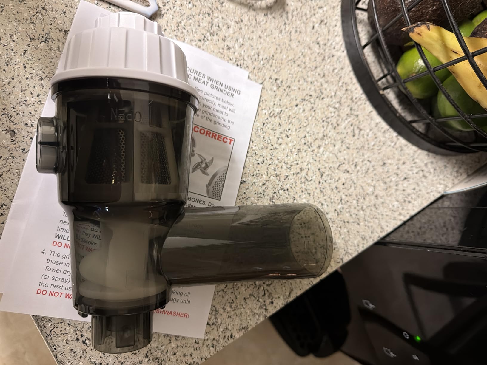 STX International Turboforce 3000 Series 6-in-1 Electric Meat Grinder | 3000W Max | 3-Speed | Foot Pedal | 5 Grinding Die | 3 Stainless Steel Blades | Sausage Stuffer | Kubbe Maker & More Included customer photo 1