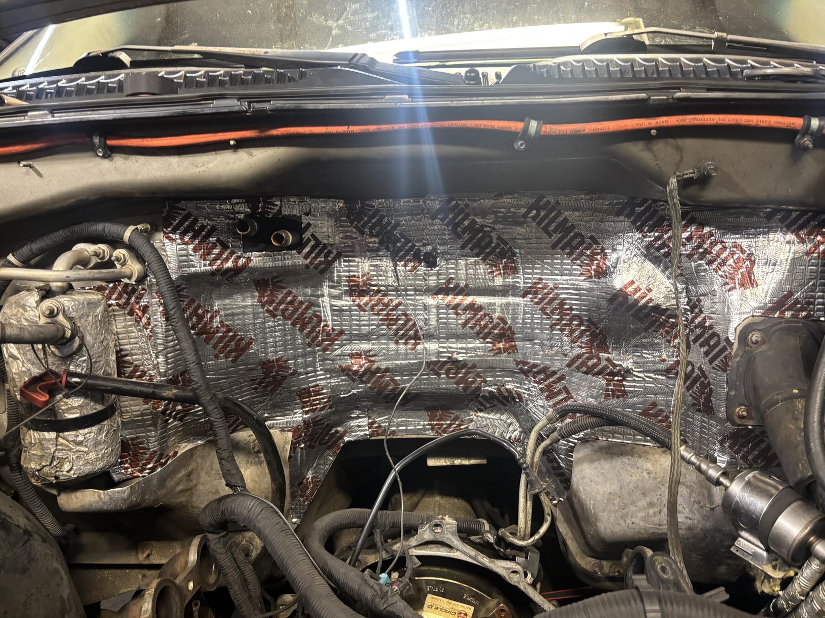 KILMAT 80 mil 36 sqft Car Sound Deadening Mat, Butyl Automotive Sound Deadener, Audio Noise Insulation and dampening customer photo 1