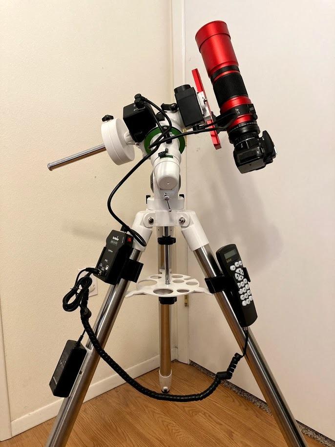 Sky-Watcher AZ-EQ5 - Fully Computerized GoTo German Equatorial, Alt-AZ Telescope Mount, and dual-OTA telescope - Computerized Hand Controller with 42,900+ Object Database customer photo 1