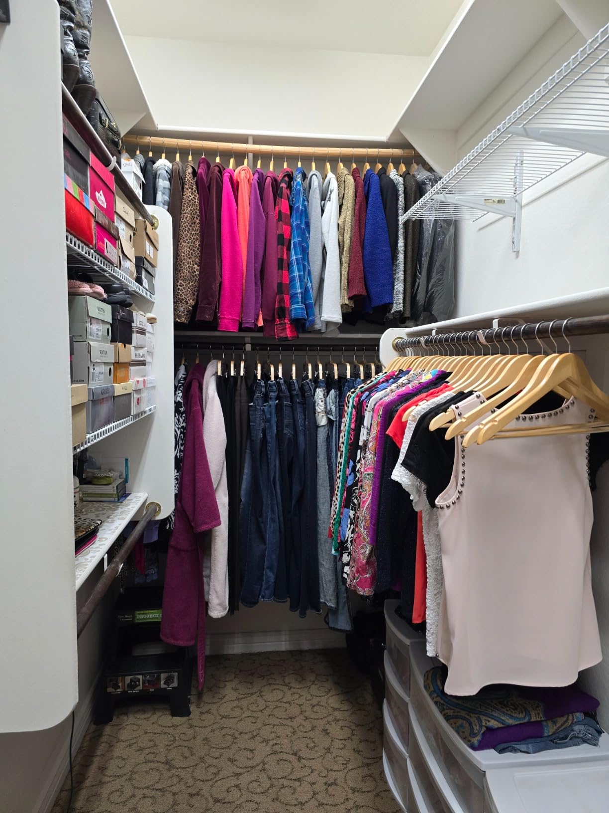 ZOBER High-Grade Wooden Hangers - Heavy Duty, Non Slip Wood Hangers for Coats, Jackets, Suits, & Pants - Clothes Hangers for Closet W/Bar and Notches 20 Pack customer photo 1