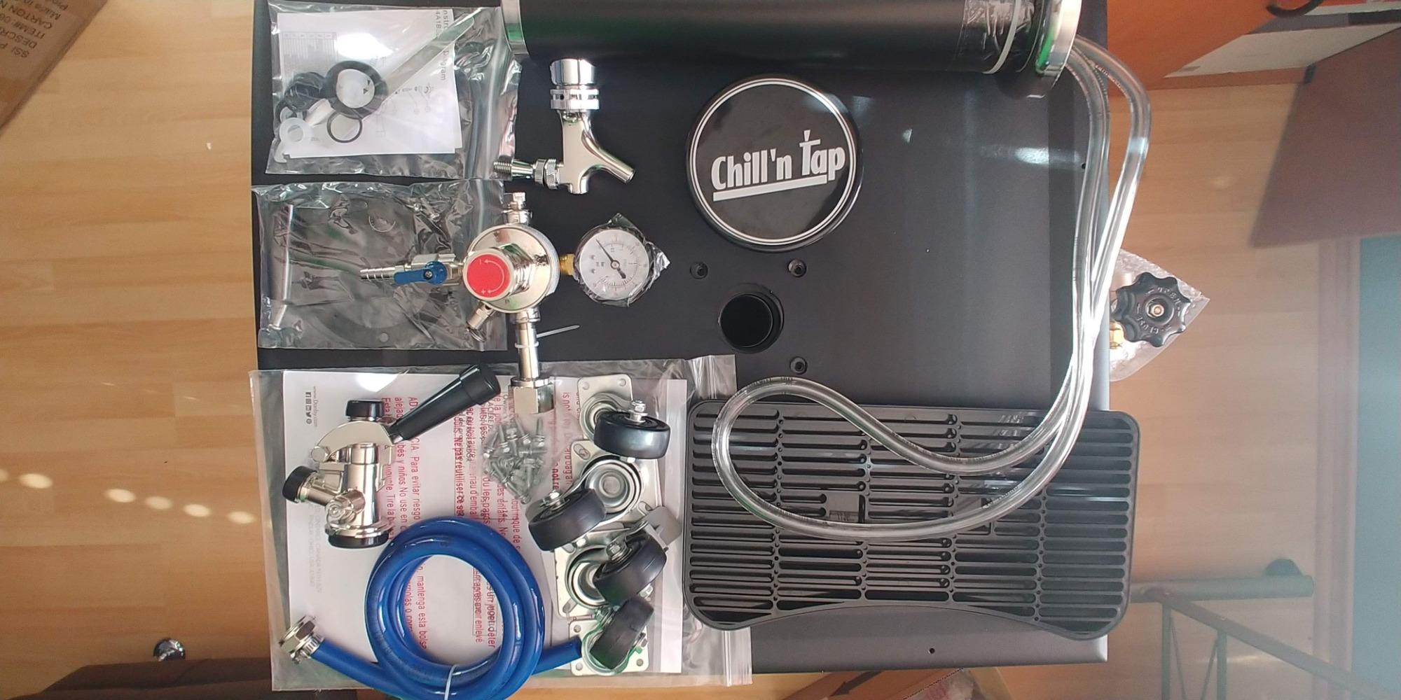 Danby DKC054A1BSLDB 5.4 Cu.Ft. Kegerator, Auto Defrost and Mechanical Thermostat, Keg Cooler with Scratch-Resistant Worktop and Reversible Door Hinge, Single Tap, Steel customer photo 2