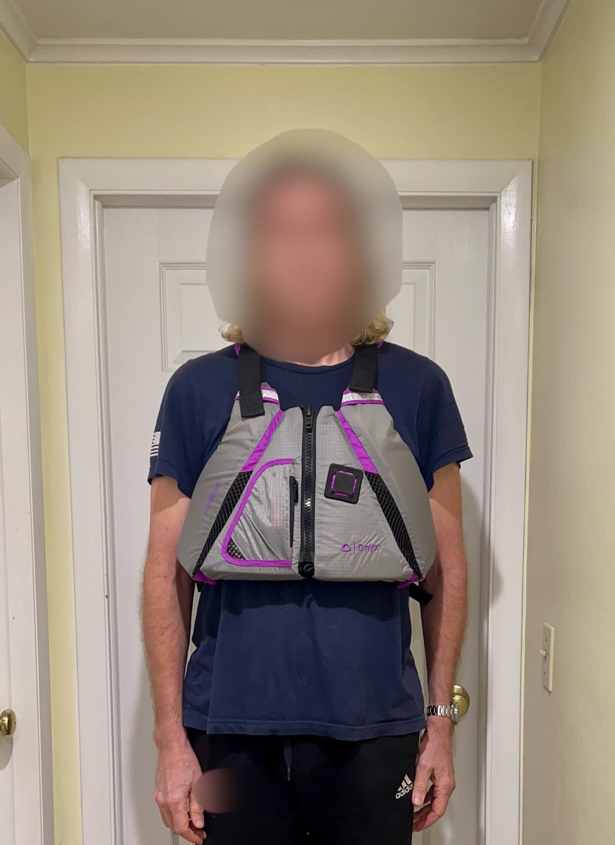 Onyx U.S. Coast Guard and Transport Canada Approved MoveVent Dynamic Paddle Vest for Adults for Kayaking, Canoeing, Stand Up Paddleboarding customer photo 2