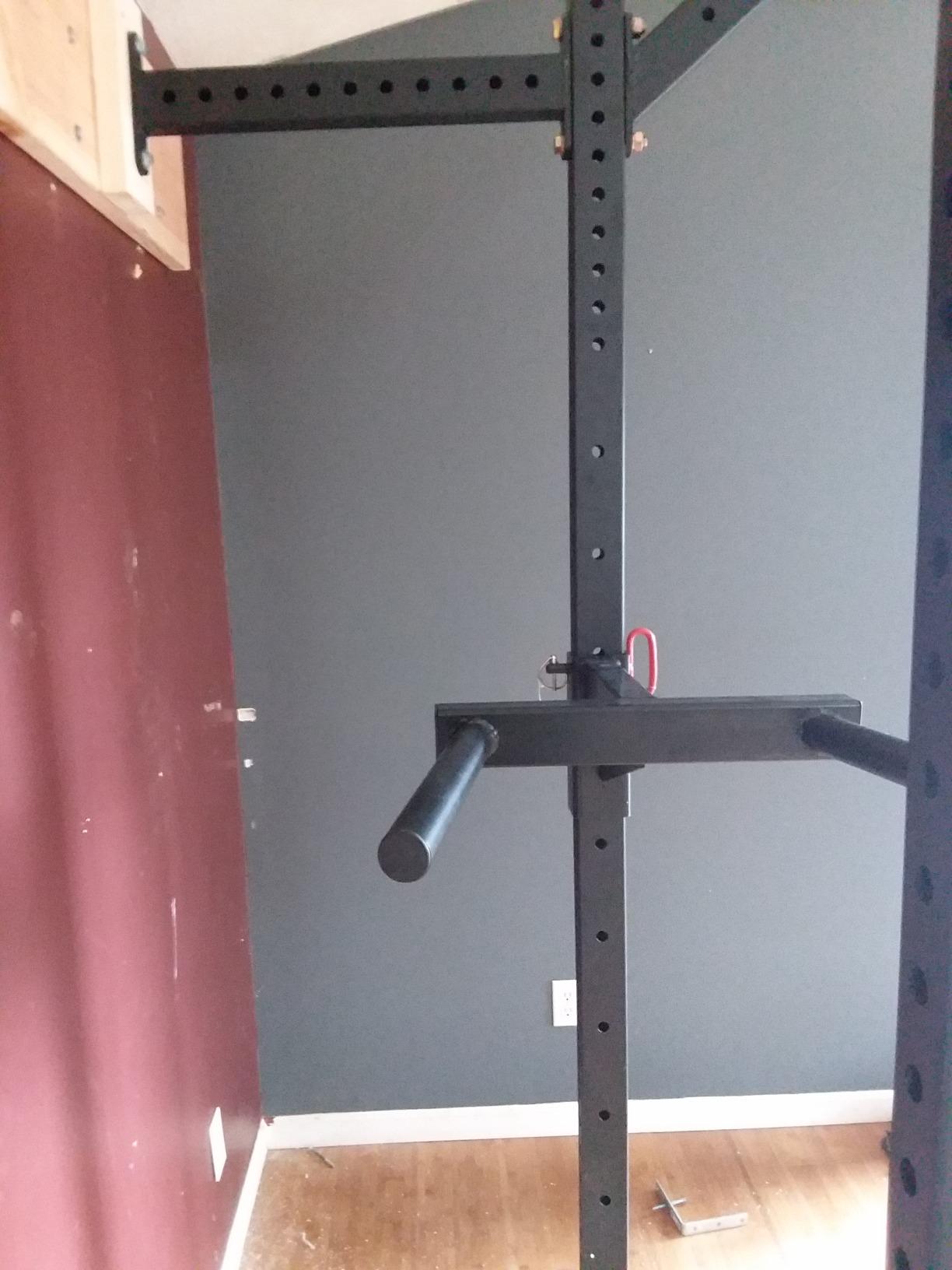 Titan Fitness T-3 Series Space Saving Rack 91 in. Tall 24 in. Deep Wall Mount customer photo 1
