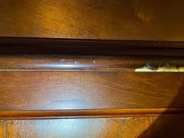 Hathaway Ridgeline 60-in Hardwood Home Bar with Storage - Mahogany Finish customer photo 1