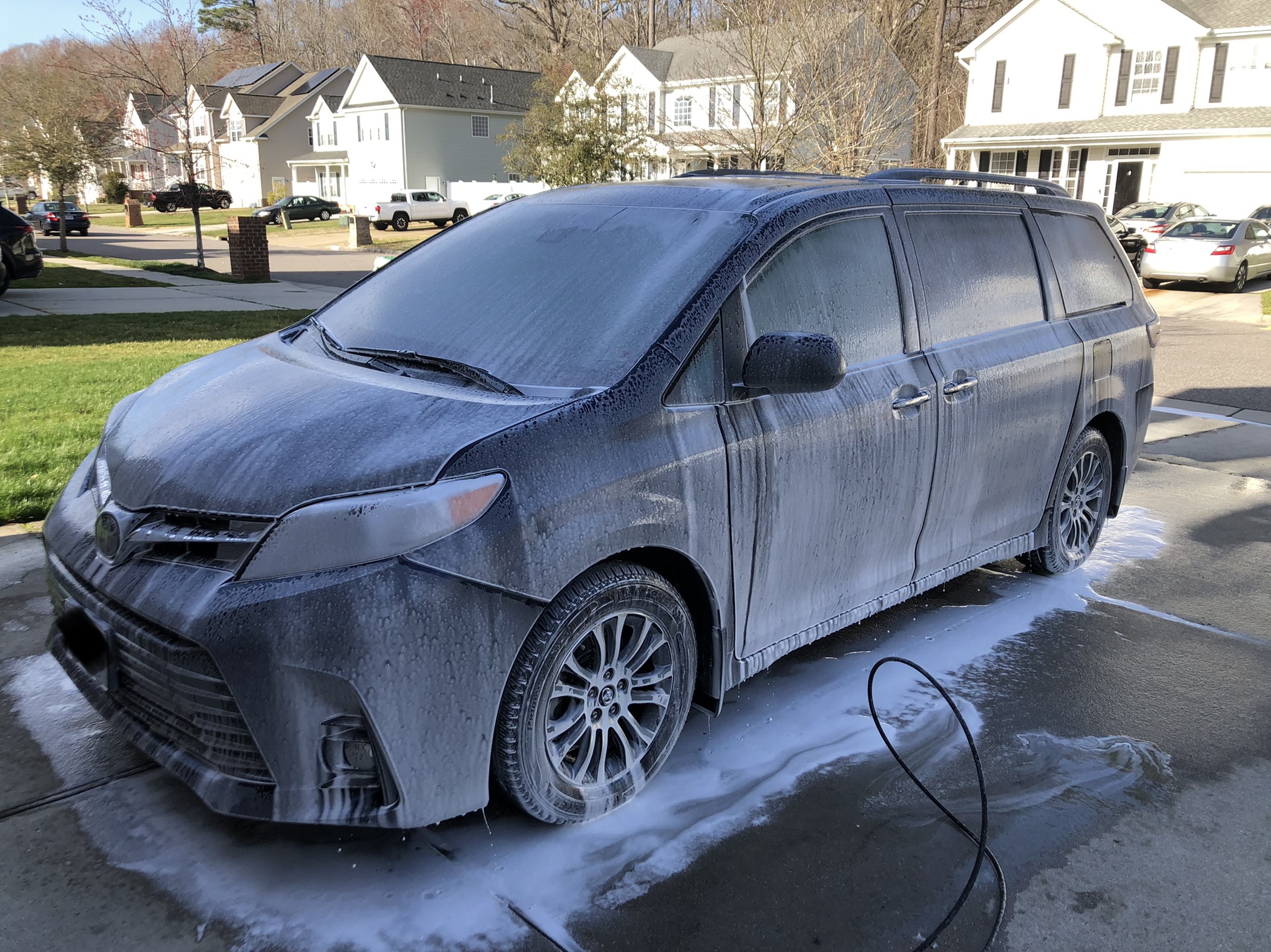 Foseal Adjustable Snow Foam Cannon with Heavy Duty Brass Knob, Quick Release Foam Blaster for Pressure Washer Gun, 1L Bottle customer photo 1