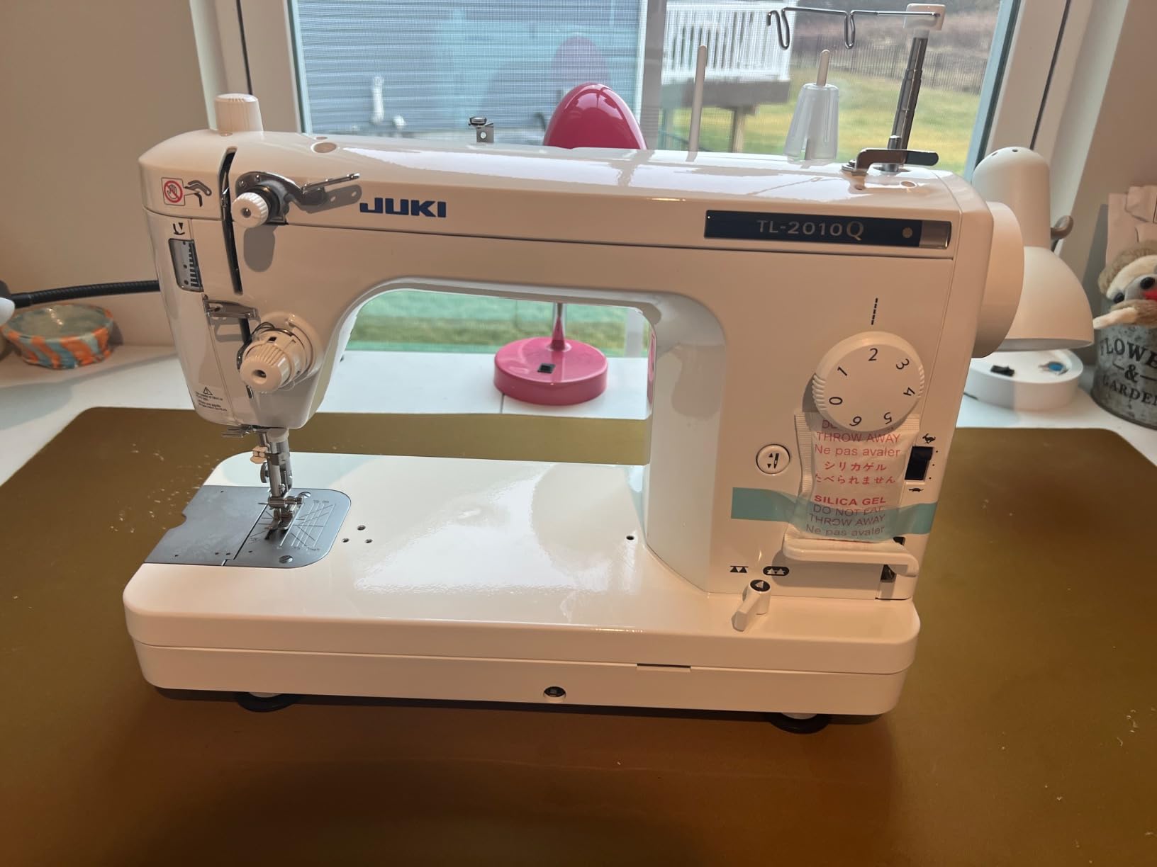 JUKI TL-2010Q High Speed Sewing & Quilting Machine With Free Bonus Pack customer photo 1