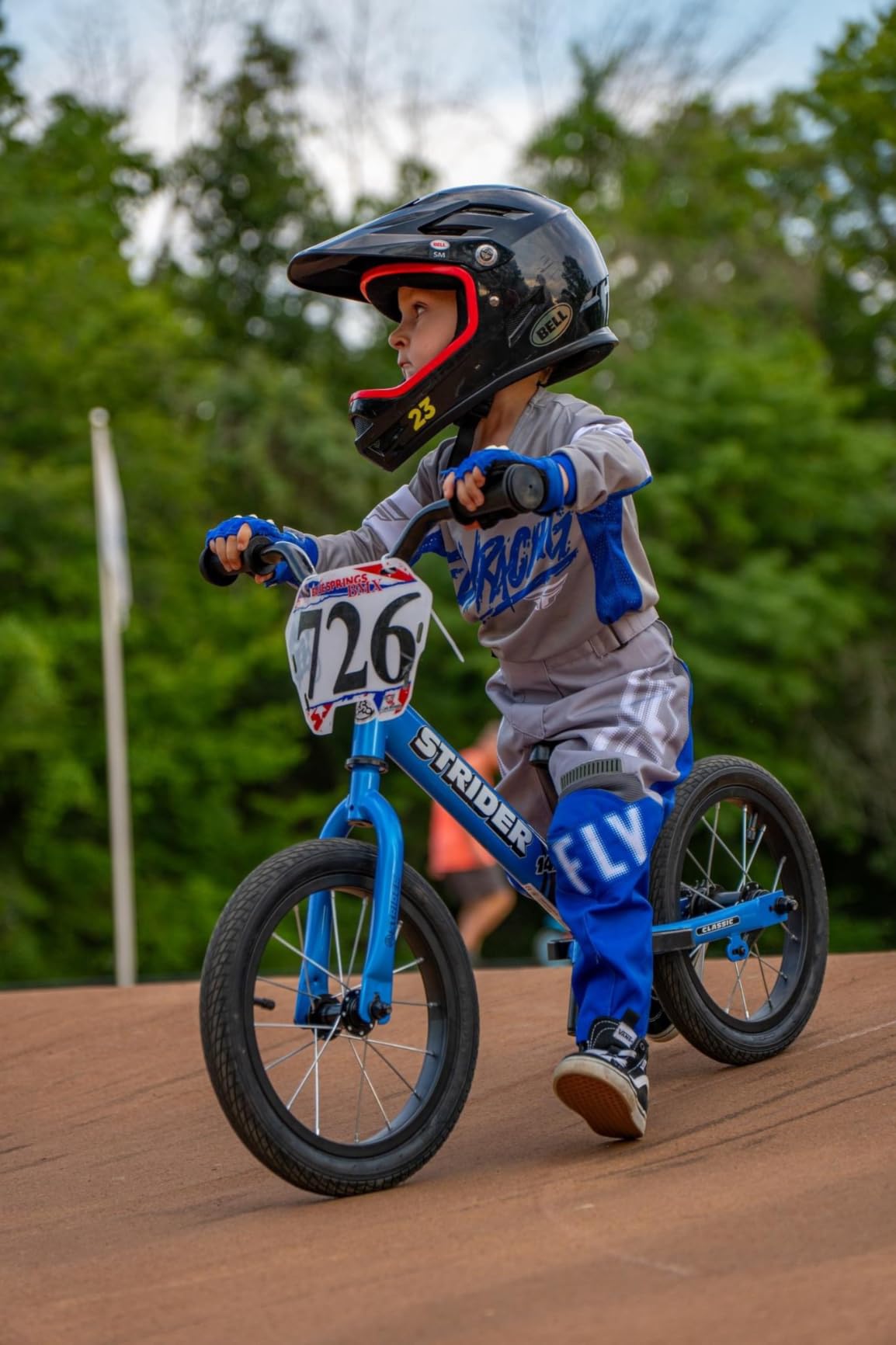 Strider 14x, Balance Bike for Kids 3 to 6 Years - Includes Custom Grips, Padded Seat, Performance Footrest & All-Purpose Tires - Easy Assembly & Adjustments customer photo 2