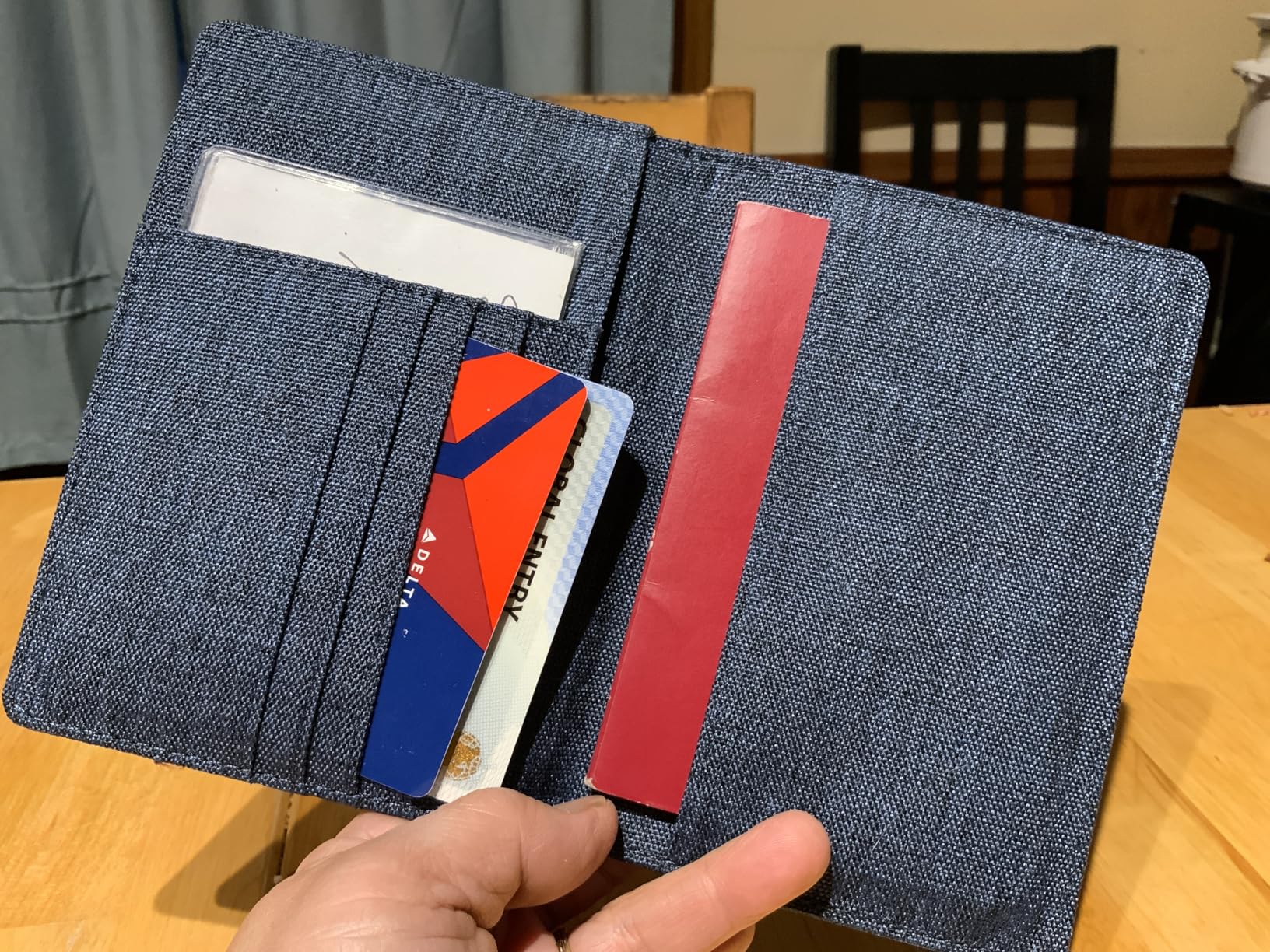 FINTIE Passport Holder, Slim Travel Wallet RFID Blocking Card Case Cover Passport Cover Protector Essentials with Credit Card Slots for Women/Men customer photo 2