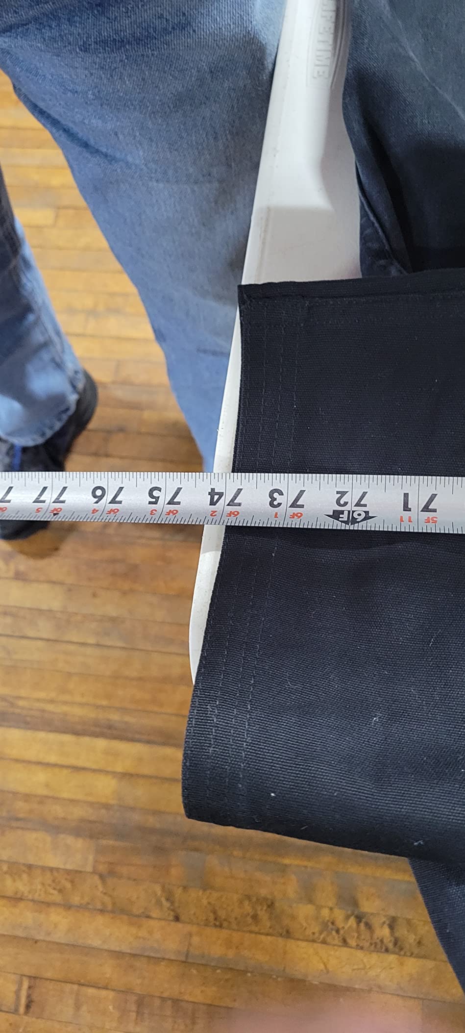 TMA Professional Kimono - Heavyweight Karate Canvas Uniform - 100% Advanced Cotton Karate Gi 12 oz Adult and Kids Black customer photo 1