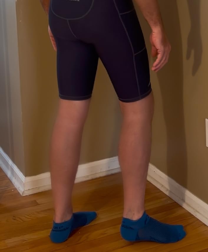 OS1st FS4 Plantar Fasciitis No Show Socks relieves plantar fasciitis, heel/arch pain and improves circulation customer photo 2